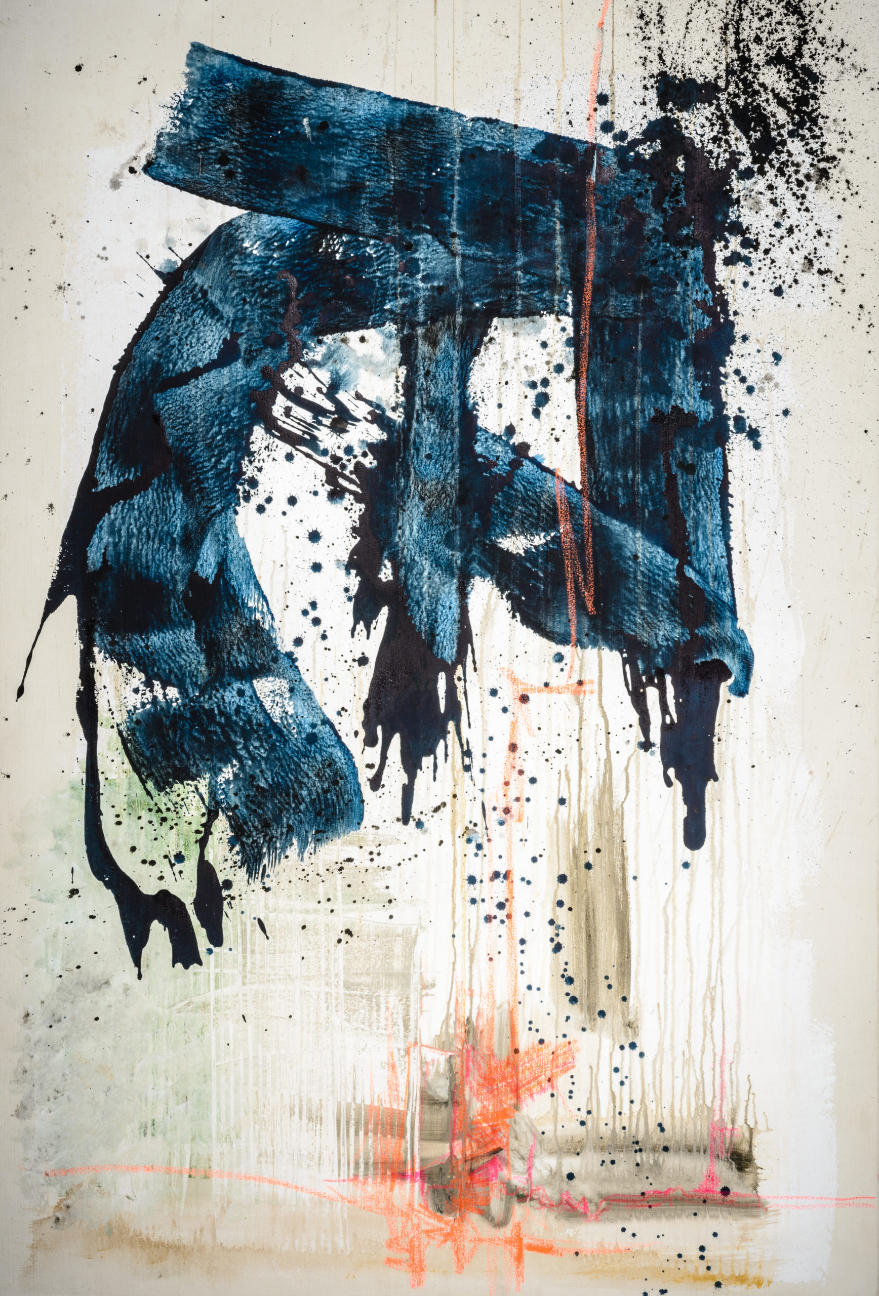 2012_newbeginnings_170x115cm_acrylics, oil pastel on canvas_sold